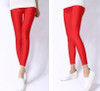 Hot Selling Leggings 2018 Women Solid Color Fluorescent Shiny Pant Leggings Large Size Spandex Shinny Elasticity Casual Trousers