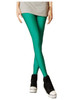 Hot Selling Leggings 2018 Women Solid Color Fluorescent Shiny Pant Leggings Large Size Spandex Shinny Elasticity Casual Trousers