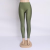Hot Selling 2018 Plus Size Fluorescent Color Women Leggings Elastic Leggings Multicolor Shiny Glossy Leggings Trousers Women