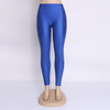 Hot Selling 2018 Plus Size Fluorescent Color Women Leggings Elastic Leggings Multicolor Shiny Glossy Leggings Trousers Women