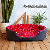 Hot Sell Seven Colors Fashion Xl Size Pet Beds Warm Kennel House Comfortable Cama Para Cachorro Mat High Quality Large Dog Bed