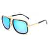 Hot Sell Flat Top Hot Square Sunglasses Men Women Luxury Brand Design Couple Lady Celebrity Sun Glasses Super star Eyewear