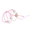 New Pet Rat Mouse Harness Adjustable Rope Ferret Hamster Finder Bell Leash Lead (Random Color )