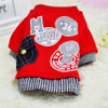 New Pet Dog Coat Clothes Pet Sweater Jacket Costume Cotton Fashion Baseball Sweatshirt Uniform Clothing for Dogs Apparel 14S3