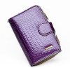 New pattern Genuine leather women's short design wallet fashion classic crocodile pattern purse female Wallets Cowhide 3 Colors