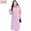 new Parka women 's fashion Slim Long large size down jacket cotton casual Korean winter jacket