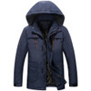new obese men hooded down jacket in winter jacket coat plus size7xl8xl cotton-padded clothes to keep warm and high quality coat