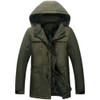 new obese men hooded down jacket in winter jacket coat plus size7xl8xl cotton-padded clothes to keep warm and high quality coat