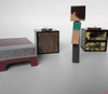 NEW Minecraft Toys 9 styles Sword Pickaxe Stone Bed Box Model Toys Action Figure Kids Toys Christmas gift