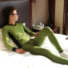 New Mens Long Johns Soft Modal Thermal Underwear Sets Winter Legging Men Warm Sexy V-Neck Long John For Men