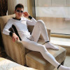New Mens Long Johns Soft Modal Thermal Underwear Sets Winter Legging Men Warm Sexy V-Neck Long John For Men