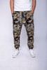New Mens Casual Pants 2017 Fashion Drawstring Men Pants High Quality Cotton 4 Printing Pattern Men Jogger Pants Leisure Pants