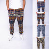 New Mens Casual Pants 2017 Fashion Drawstring Men Pants High Quality Cotton 4 Printing Pattern Men Jogger Pants Leisure Pants