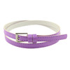 Hot Belts SIF 2017 Hot Beautiful Woman Multicolor Small Candy Color Thin Leather Belt Ms Belt Cinto Feminina Levert Dropship 427