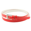 Hot Belts SIF 2017 Hot Beautiful Woman Multicolor Small Candy Color Thin Leather Belt Ms Belt Cinto Feminina Levert Dropship 427