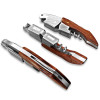 High Quality Wood Handle Professional Wine Opener Multifunction Portable Screw Corkscrew Wine Bottle Opener Cook Tools