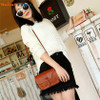 High quality Vintage Purse Bag Leather Cross Body Shoulder Messenger Bag