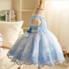 First Communion Dresses For Girls 2017 Brand Tulle Lace dress Infant Toddler Pageant Flower Girl Weddings Party tutu dresses