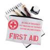 First Aid 3D Print simple makeup bag 2017 who cares Cosmetic case women trousse de maquillage neceser organizer pencil case