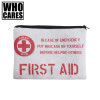 First Aid 3D Print simple makeup bag 2017 who cares Cosmetic case women trousse de maquillage neceser organizer pencil case