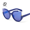FEIDU Fashion Oversized Cat Eye Sunglasses Women Brand Designer Multicolor Sun Glasses For Women Driving Oculos De Sol Feminino