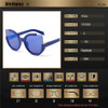 FEIDU Fashion Oversized Cat Eye Sunglasses Women Brand Designer Multicolor Sun Glasses For Women Driving Oculos De Sol Feminino