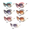 FEIDU Fashion Oversized Butterfly Sunglasses Women Brand Designer Multicolor Sun Glasses For Women UV400 Oculos De Sol Feminino