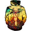 Fear and Loathing Hoodies Men 3D Printed Autumn Winter Tracksuit Men 2017 Brand Clothing Casual Sportswear Sweatshirt Dropship