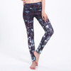 FCCEXIO Brands Winter New Fashion Women Work Out Leggings Galaxy Geometric 3D Print Leggins Fitness Legging Sexy High Waist Pant