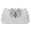 Fawziya Handbags Women Bags Bling Glitter Purse For Girls Crown Box Clutch Evening Bags