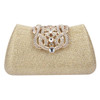 Fawziya Handbags Women Bags Bling Glitter Purse For Girls Crown Box Clutch Evening Bags