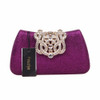 Fawziya Handbags Women Bags Bling Glitter Purse For Girls Crown Box Clutch Evening Bags