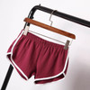 COCKCON Summer Street Fashion Shorts Women Elastic Waist Short Pants Women All-match Loose Solid Soft Cotton Casual Short Femme