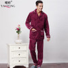 COCKCON New Luxurious Men Pajamas Winter Thickening Men Pyjamas Warm Sleepwear Lounge Pajama Sets 3XL Mens Pajamas 601318