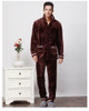 COCKCON New Luxurious Men Pajamas Winter Thickening Men Pyjamas Warm Sleepwear Lounge Pajama Sets 3XL Mens Pajamas 601318