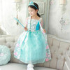 CNJiaYun Girls Dresses Snow Queen Princess Dress For Girls Cartoon Cosplay Elsa Anna Dresses Costume Clothes Kids Clothing