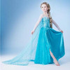 CNJiaYun Girls Dresses Snow Queen Princess Dress For Girls Cartoon Cosplay Elsa Anna Dresses Costume Clothes Kids Clothing