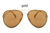 big frame Aviator gold pink Sunglasses Women Australian brand design shades metal mirror sun glasses men 2017 fashion lunettes