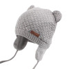 Bear Ears Cute Baby Hat Soft Cotton Newborn Baby Beanie Double Layer Warm Winter Hat For Baby Girls Boys Knitted Kids Hats New