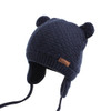 Bear Ears Cute Baby Hat Soft Cotton Newborn Baby Beanie Double Layer Warm Winter Hat For Baby Girls Boys Knitted Kids Hats New