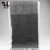 FURTALK Unisex Men Winter Spring 100% Lamb wool Scarf Cozy 100% Wool Tartan Plaid Scarf Spring Warm Scarf Winter Wool Scarf