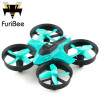FuriBee F36 Mini UFO Quadcopter Drone 2.4G 4CH 6-Axis Headless Mode Remote Control Toys Nano RC Helicopter RTF Mode2 VS JJRC H36