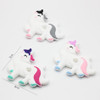 Unicorn Teething Toy Baby Shower Gift Teether Teething Toy Clip on Teether New Baby Gift Gift for New Mom Baby nipple chain