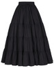 Tutu Skirt Silps Swing Rockabilly Petticoat Wide Hem Cotton Maxi Skirt Long Retro Skirt Petticoat Underskirt for Wedding Bridal