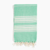 Turkish Pestemal Towel in Green