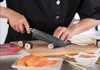 TUOHE 7 inch Chef knives Damascus steel Slicing Knives 67layers Santoku Knife VG10 steel core Meat/vegetable knife Cleaver