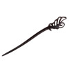 Vintage Wooden Hair Stick Pin Handmade Carved Wood Hair Accessories Plum Flower/Butterfly Vintage Wooden Hair Stick Pin Handmade Carved Wood Hair Accessories Plum Flower/Butterfly