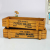 Vintage Wooden Boxes Crates Flower Pot Kitchen Trinket Desktop Storage Case Maceta De Madera #GH Vintage Wooden Boxes Crates Flower Pot Kitchen Trinket Desktop Storage Case Maceta De Madera #GH