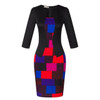 Vintage Summer Dress Female Zipper Office 2017 Vestidos De Festa Pencil Women Clothing Sexy Bodycon Clothes Robe Party Dresses