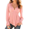 Vintage Ruffle Chiffon Blouses For Women 2017 Ladies Summer Tops Femme Long Sleeve Office Shirts Peplum Tunic Female Blusas Vintage Ruffle Chiffon Blouses For Women 2017 Ladies Summer Tops Femme Long Sleeve Office Shirts Peplum Tunic Female Blusas